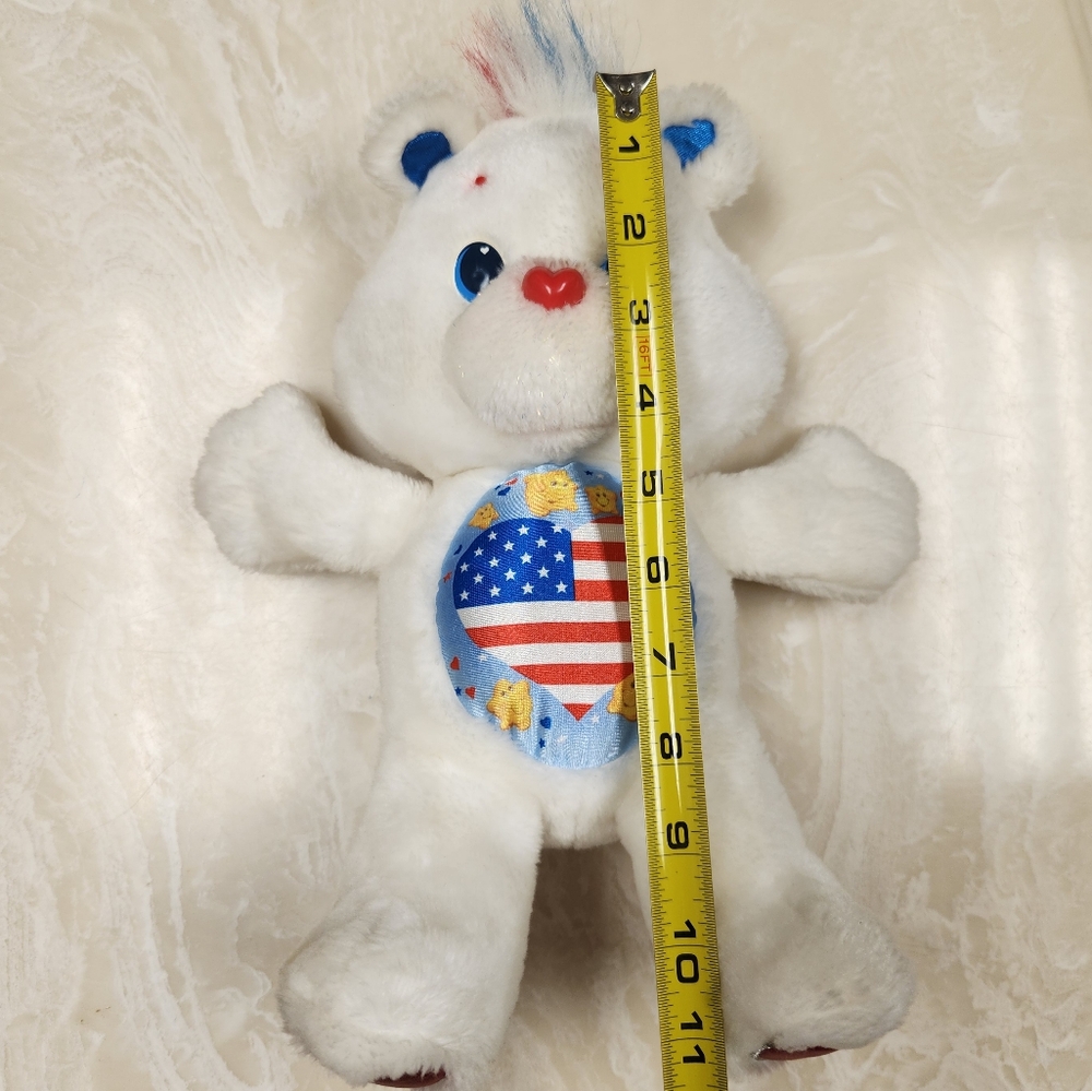 Vintage Care Bear Kenner Proud Heart Plush Stuffed Animal Environmental - Picture 12 of 13